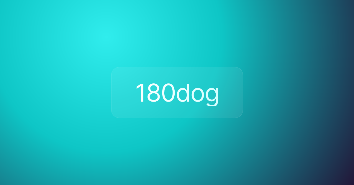 180dog
