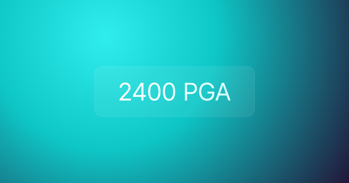 2400 PGA