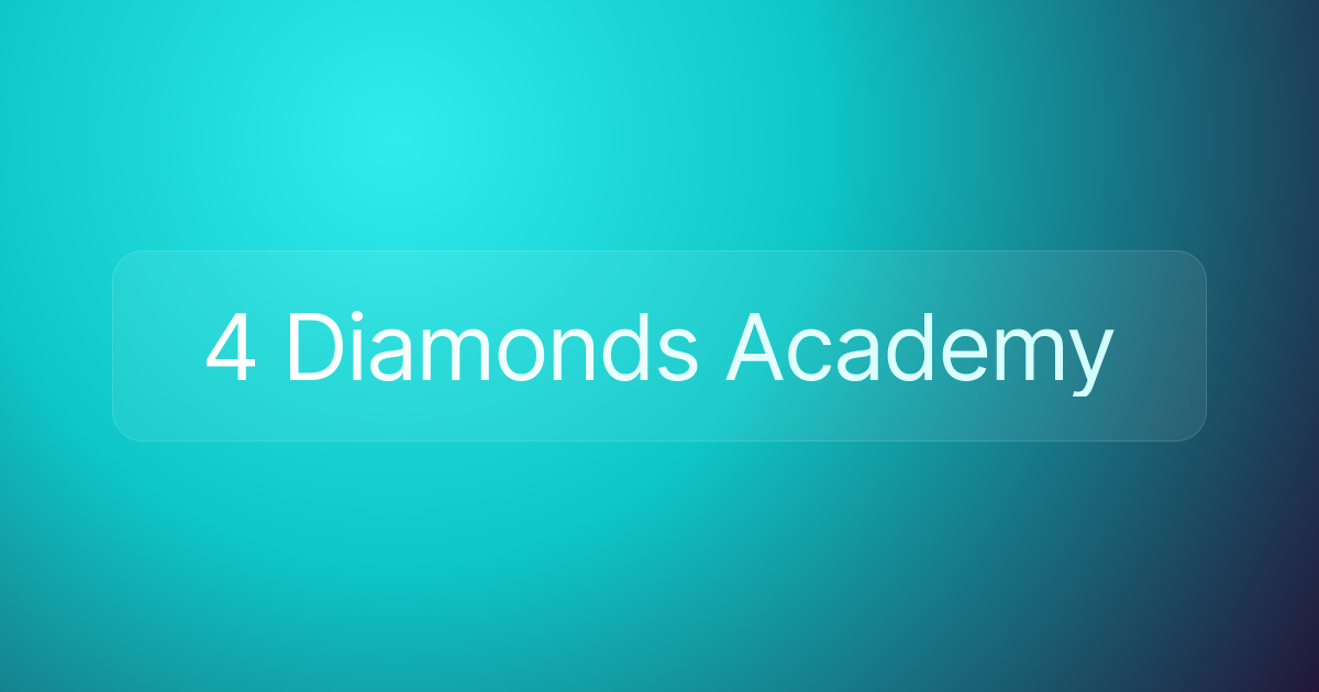 4 Diamonds Academy