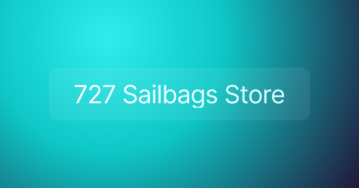 727 Sailbags Store
