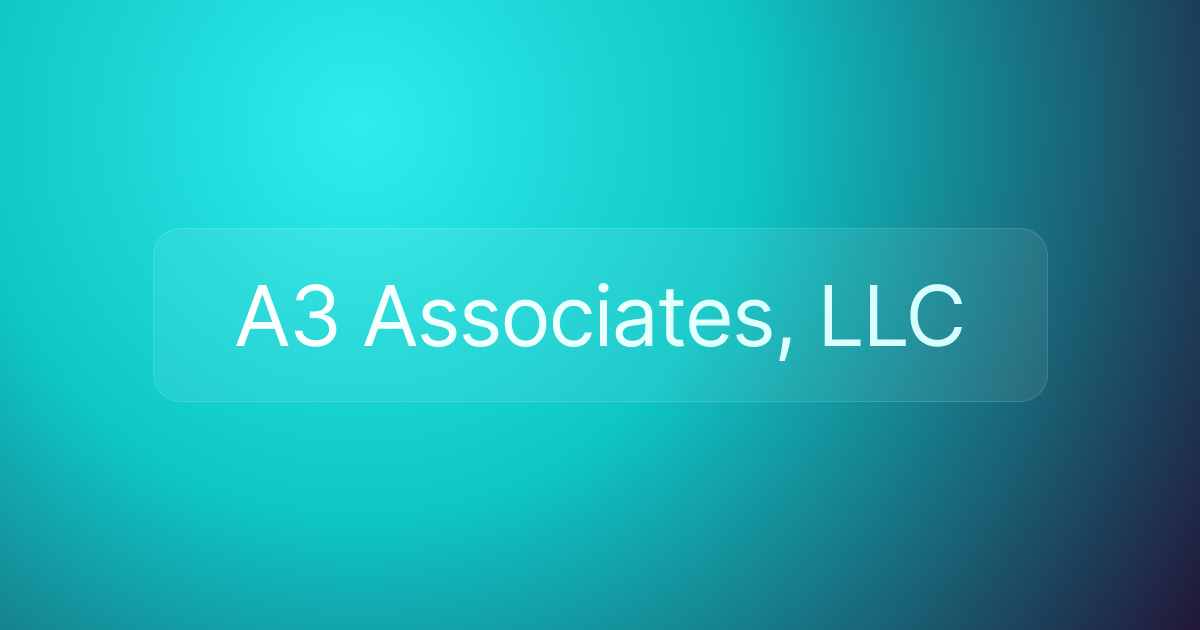 A3 Associates, LLC