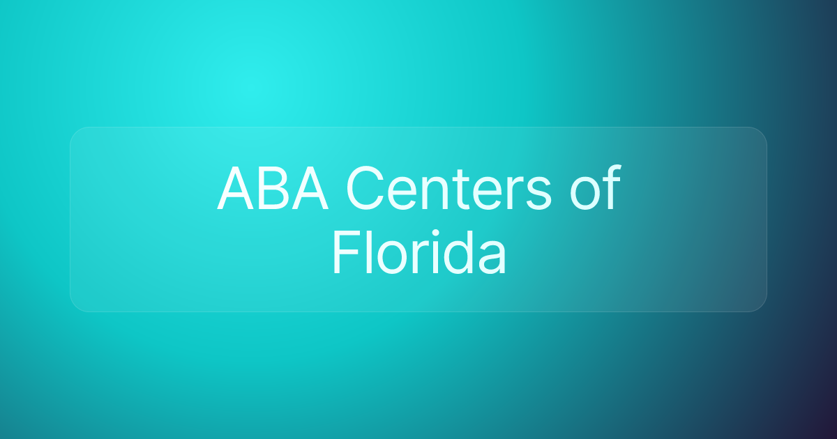 ABA Centers of Florida