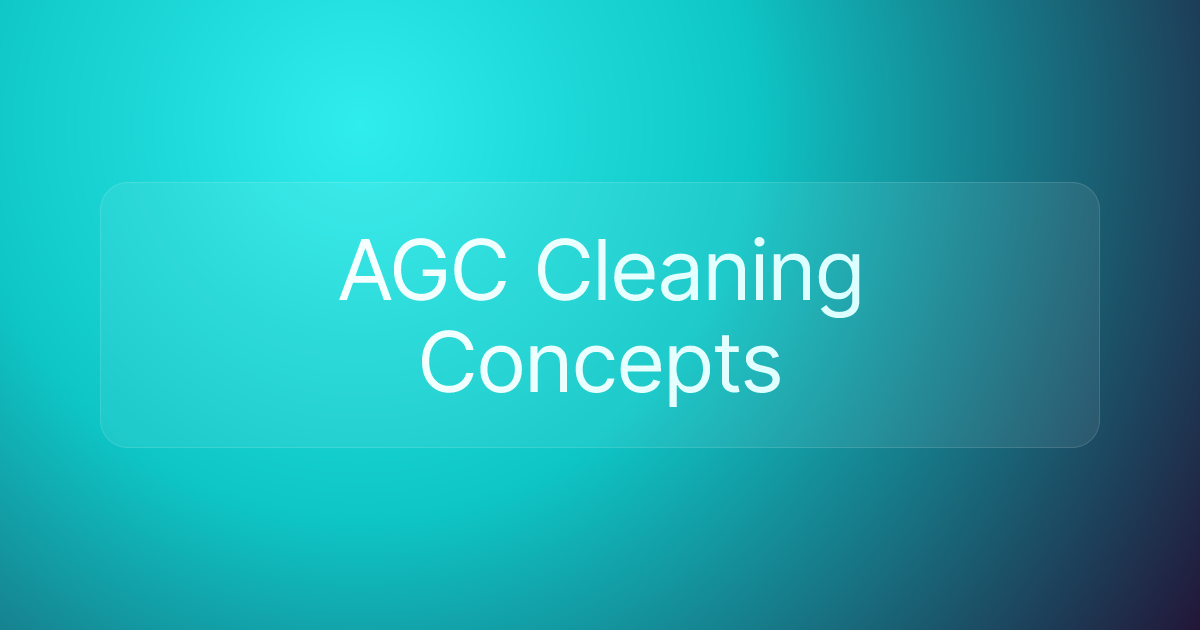 AGC Cleaning Concepts