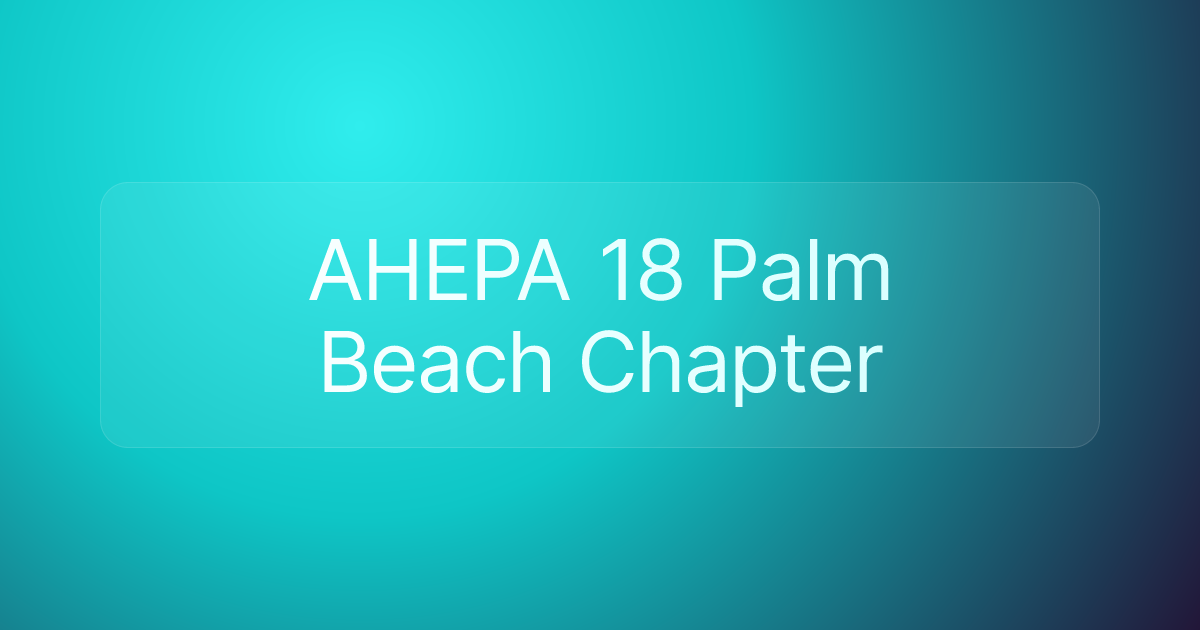 AHEPA 18 Palm Beach Chapter