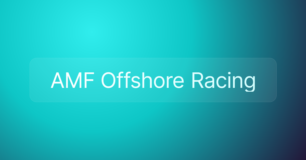 AMF Offshore Racing