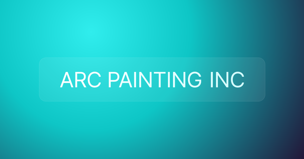 ARC PAINTING INC