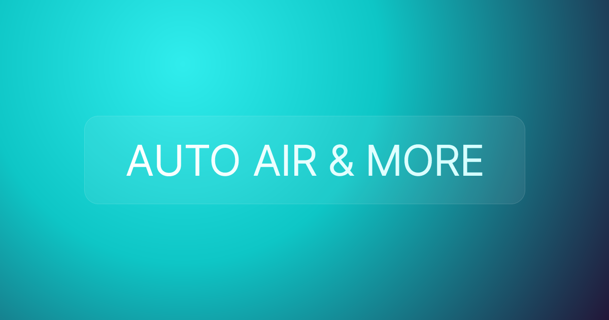 AUTO AIR & MORE
