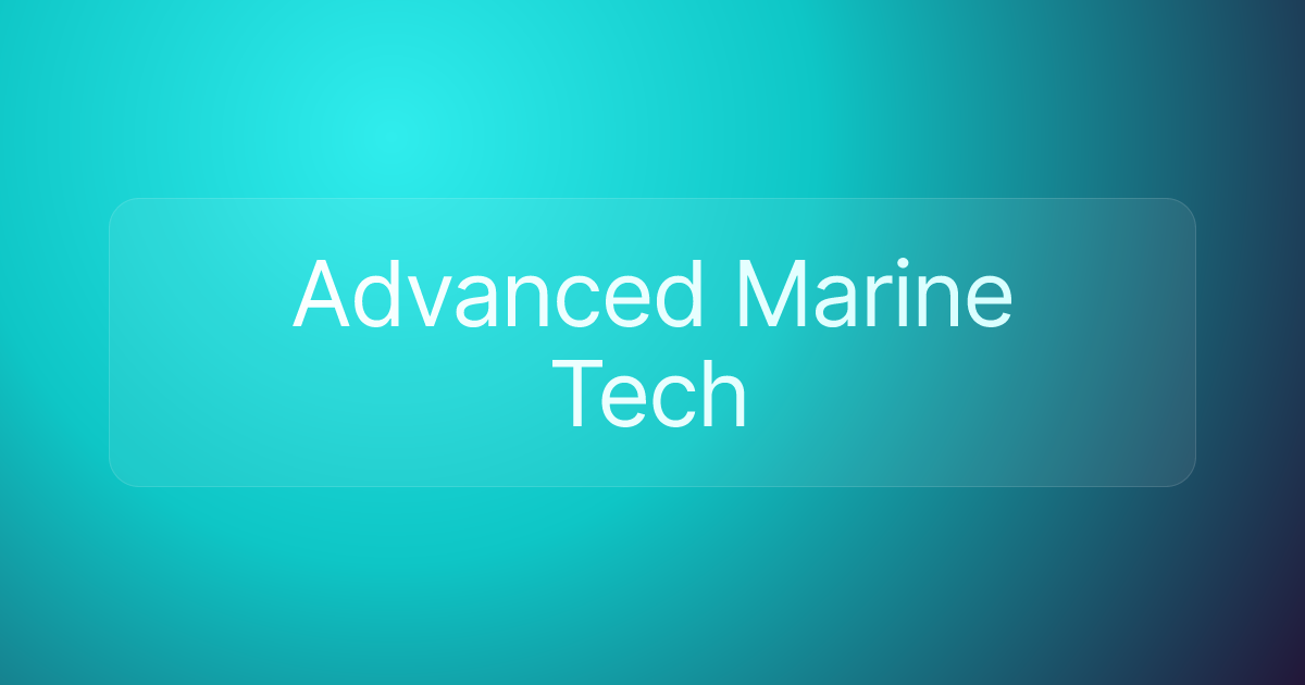 Advanced Marine Tech