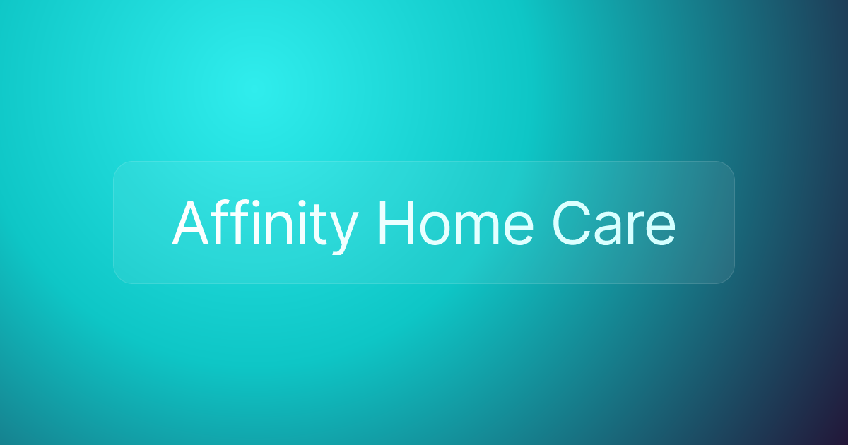 Affinity Home Care