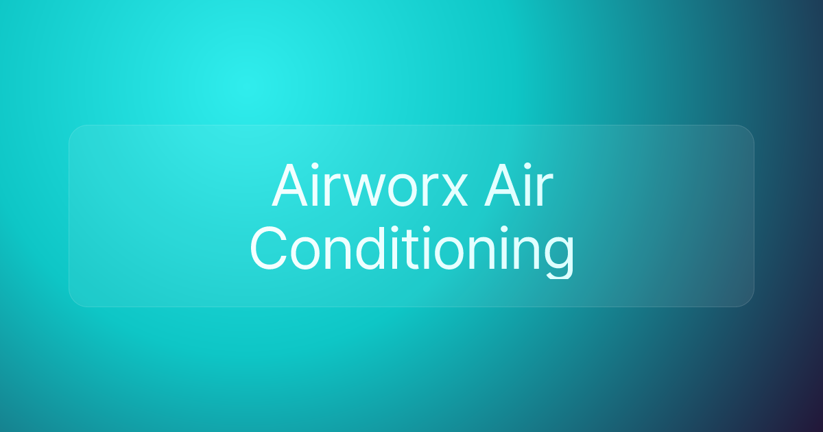 Airworx Air Conditioning