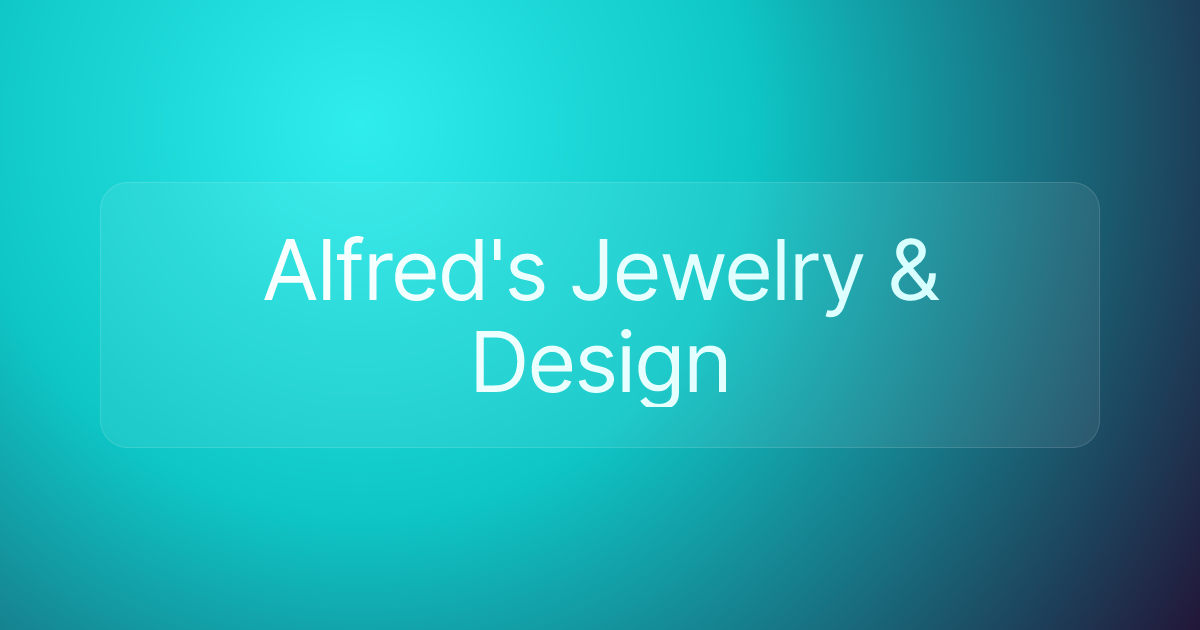 Alfred's Jewelry & Design