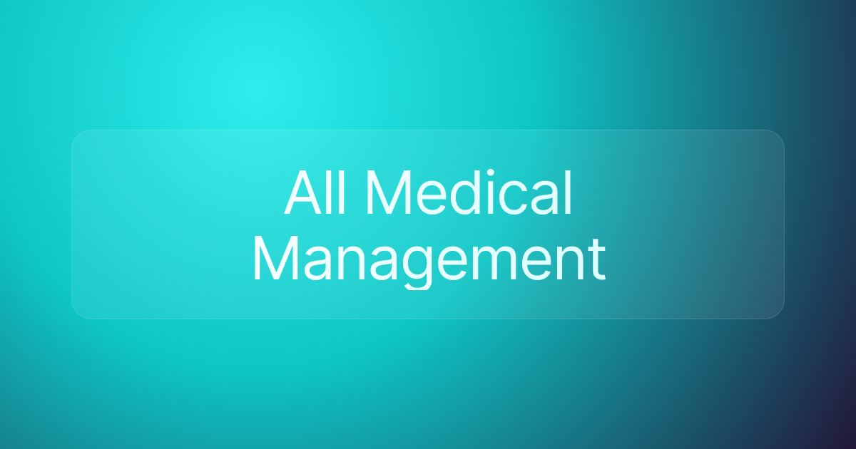 All Medical Management