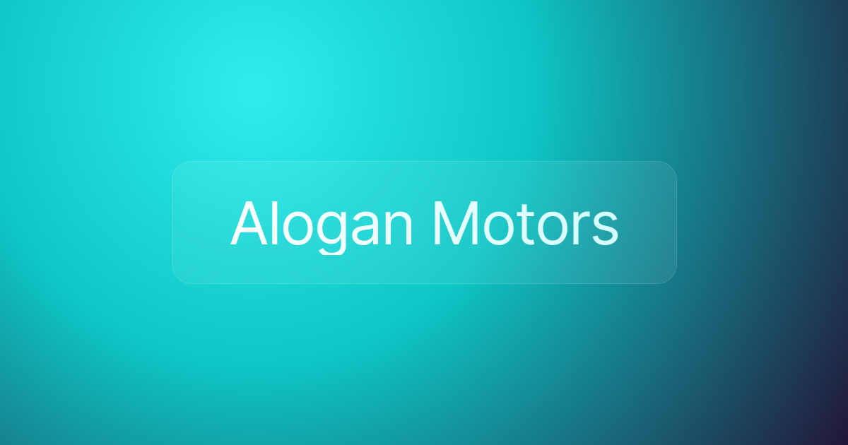 Alogan Motors