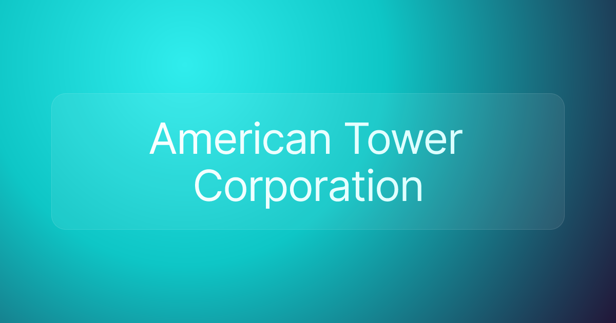 American Tower Corporation