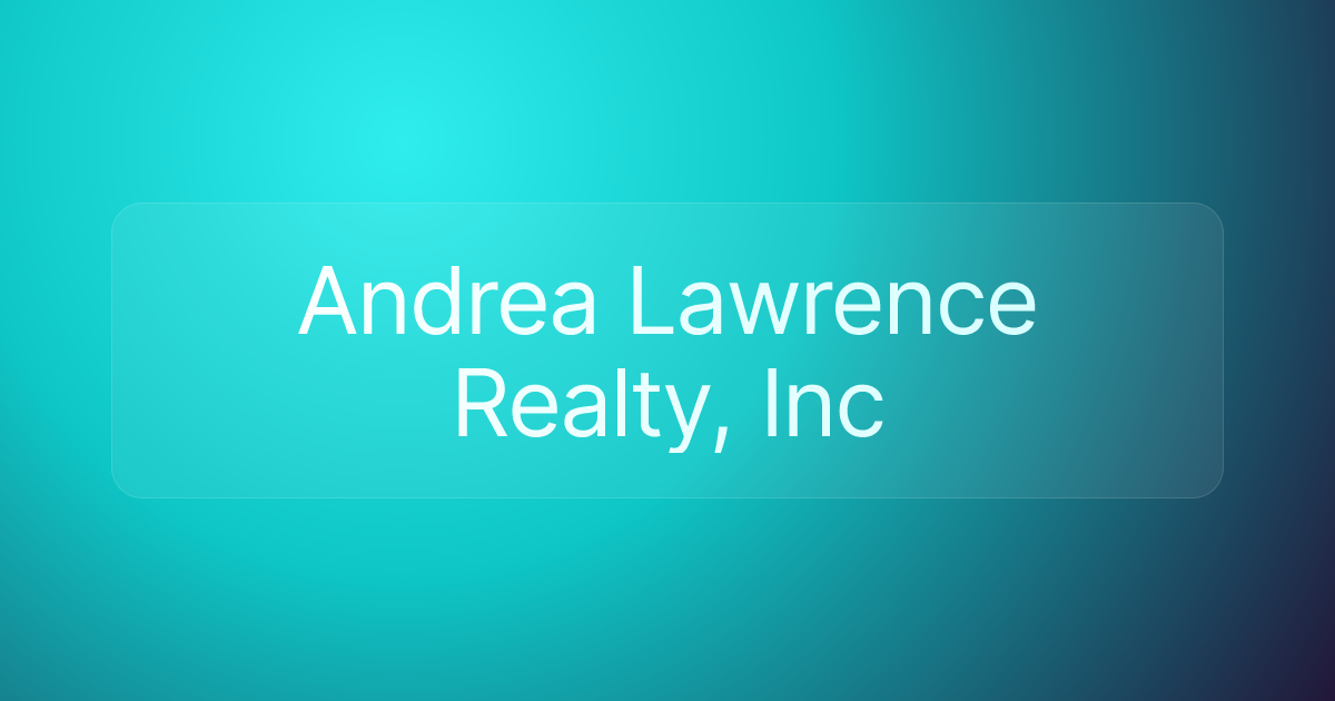 Andrea Lawrence Realty, Inc