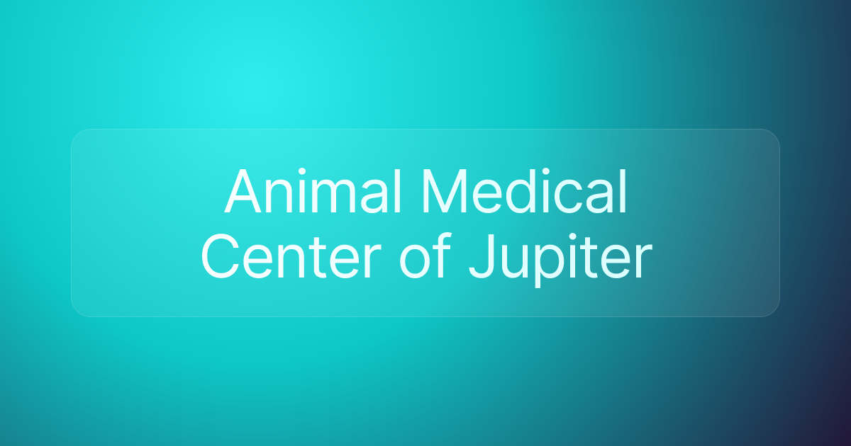 Animal Medical Center of Jupiter