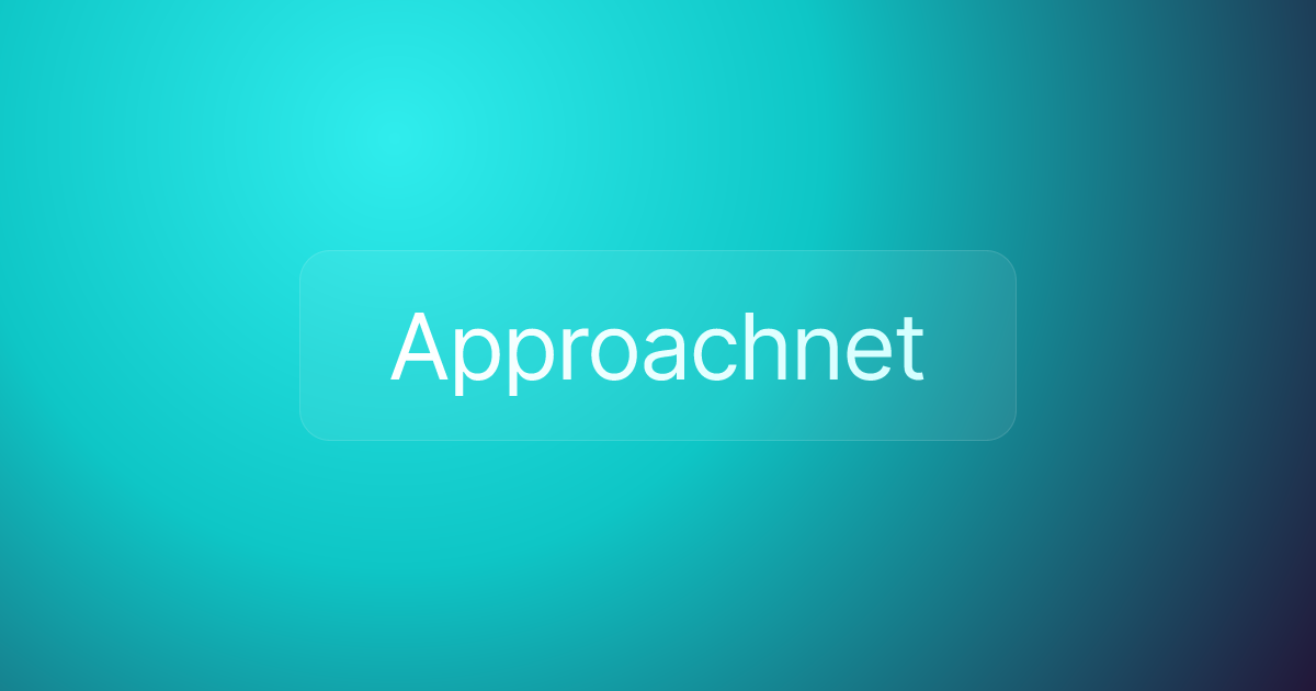 Approachnet