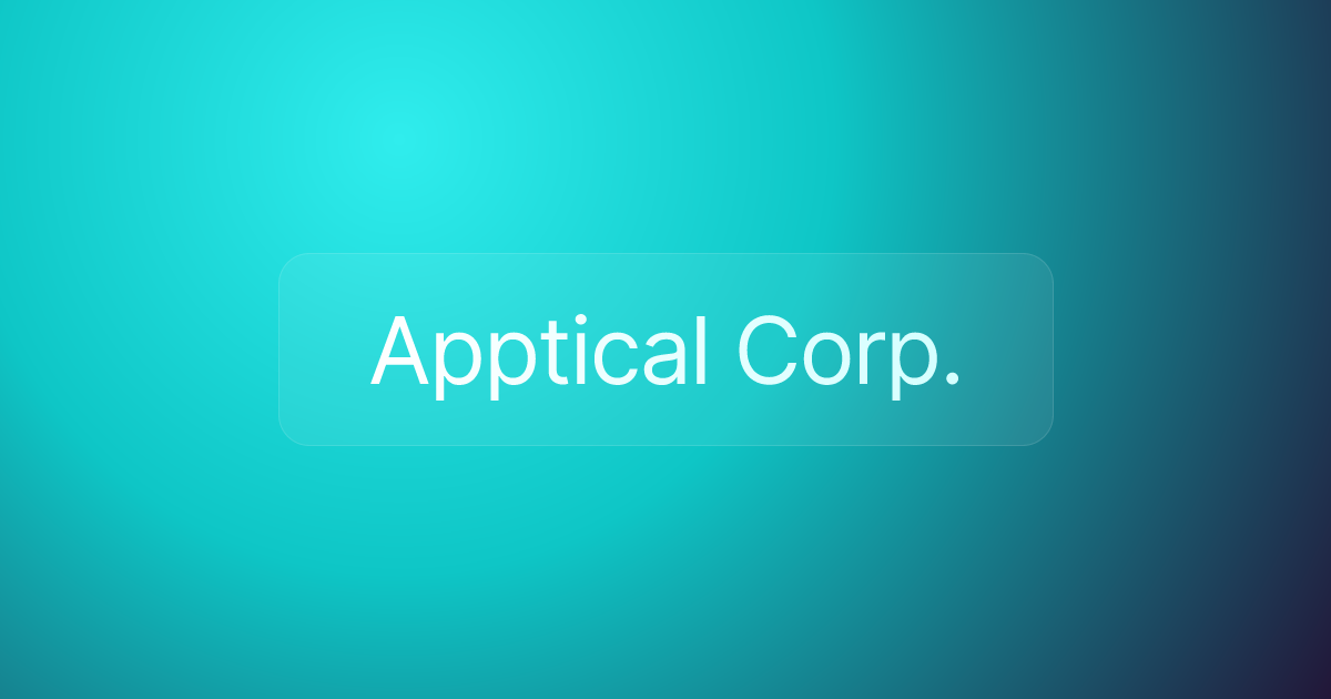 Apptical Corp.