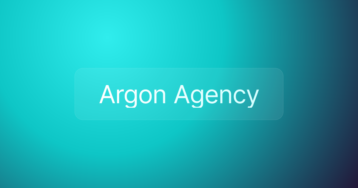 Argon Agency