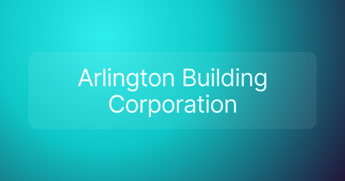 Arlington Building Corporation