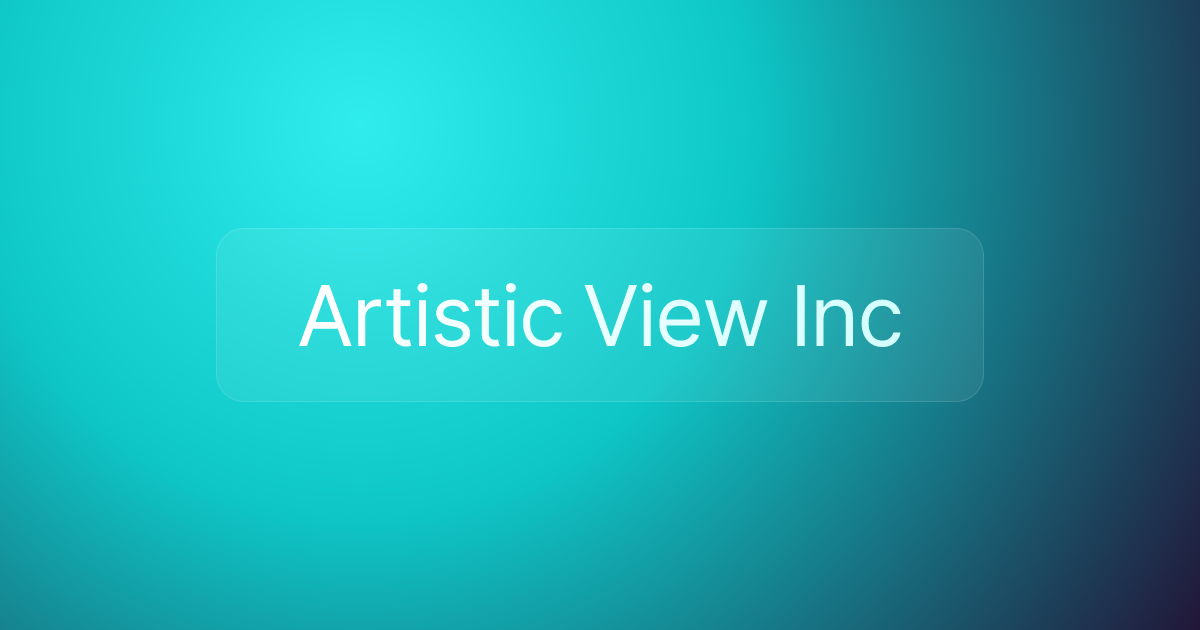 Artistic View Inc