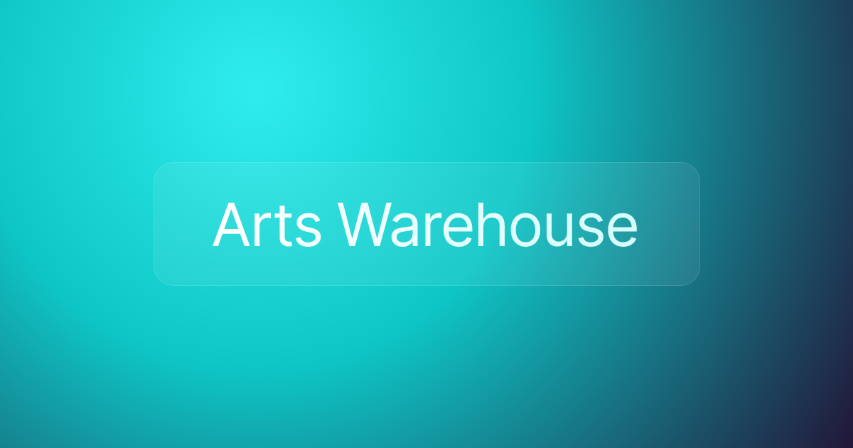 Arts Warehouse