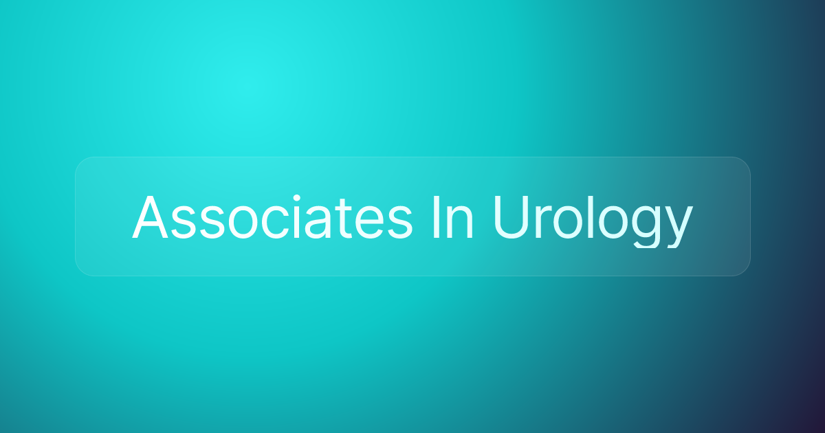 Associates In Urology