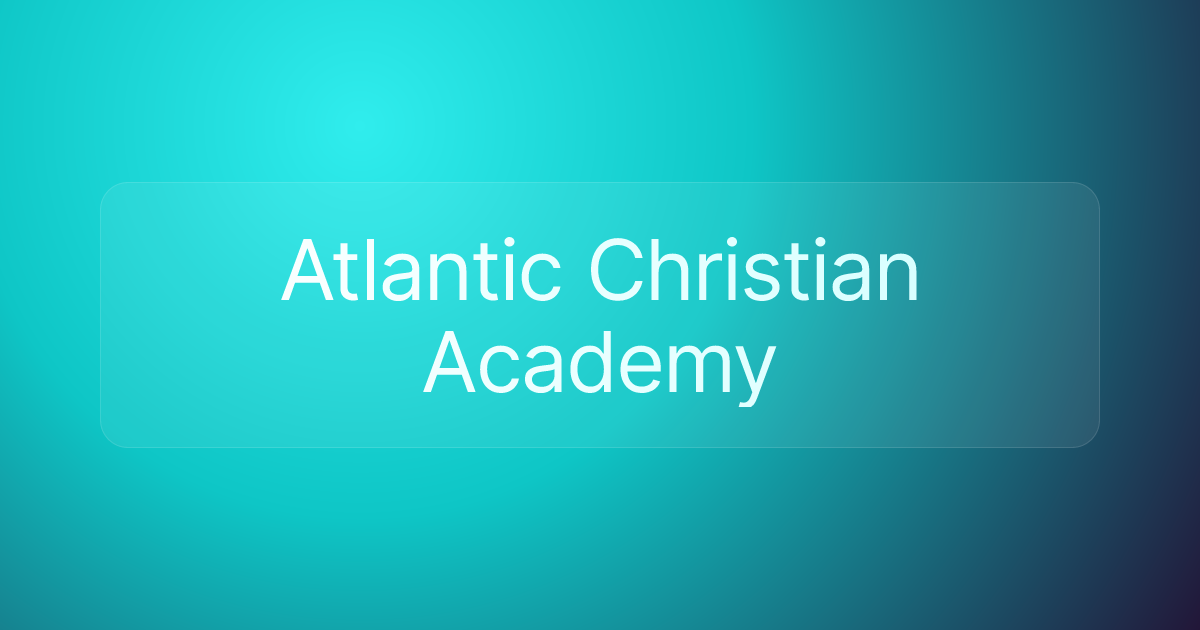 Atlantic Christian Academy