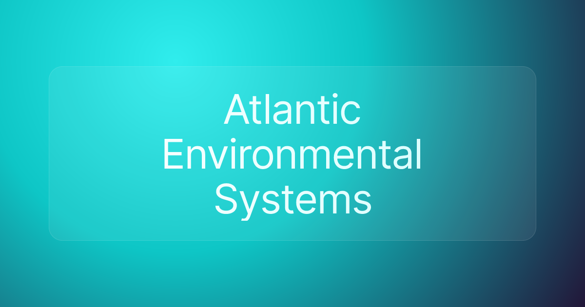 Atlantic Environmental Systems