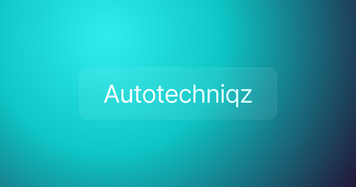 Autotechniqz