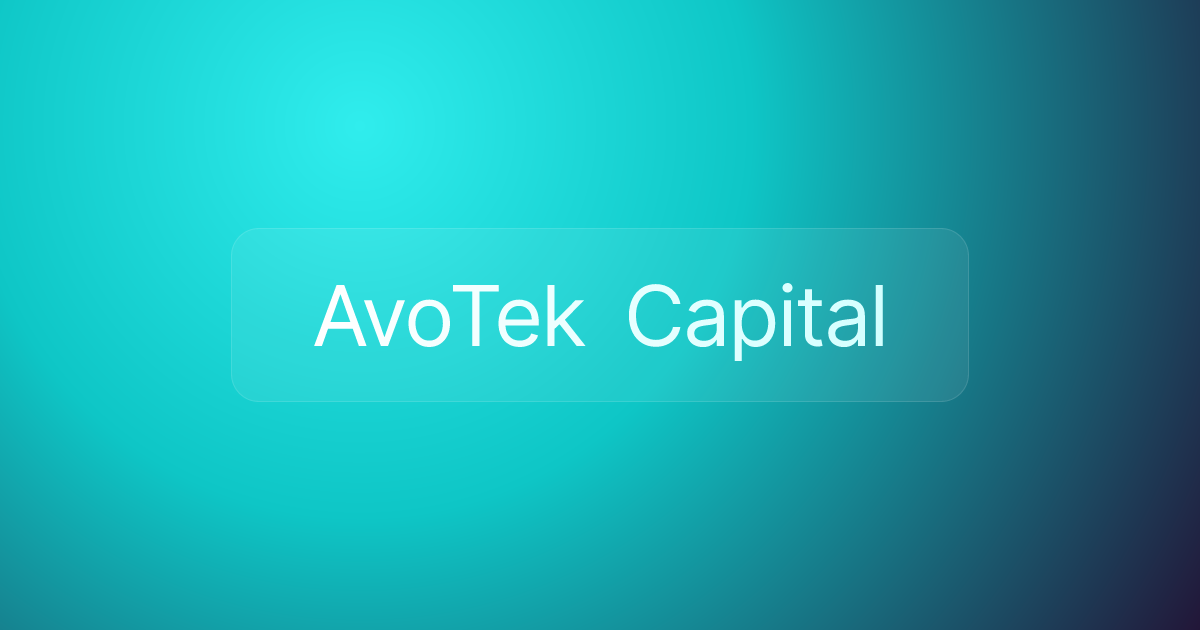 AvoTek Capital
