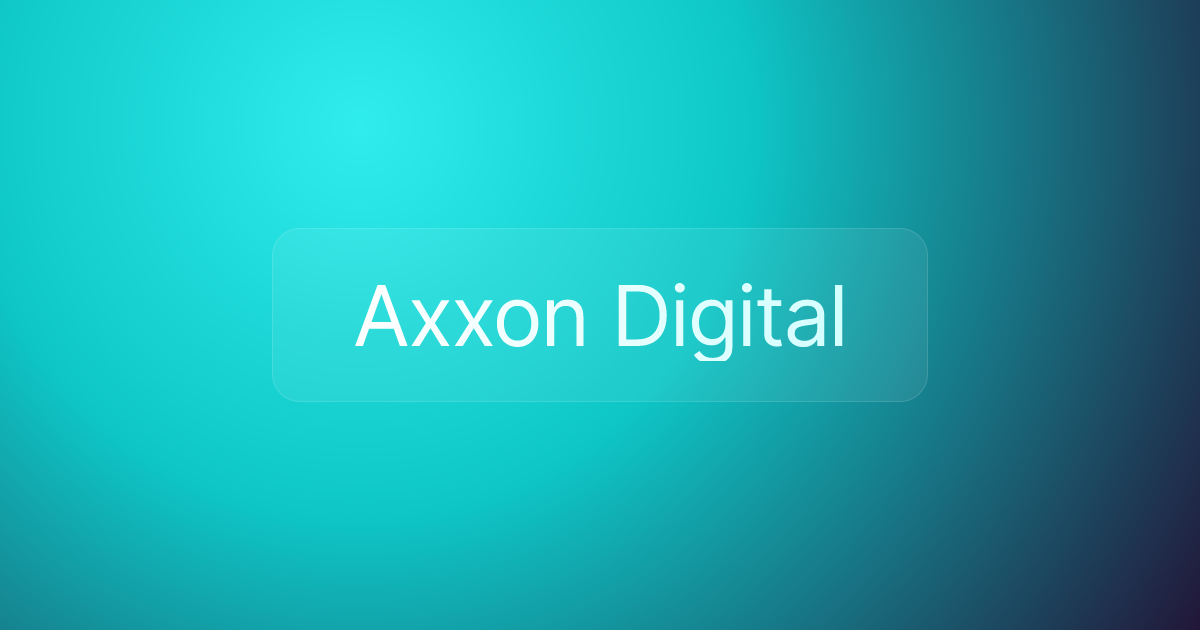 Axxon Digital