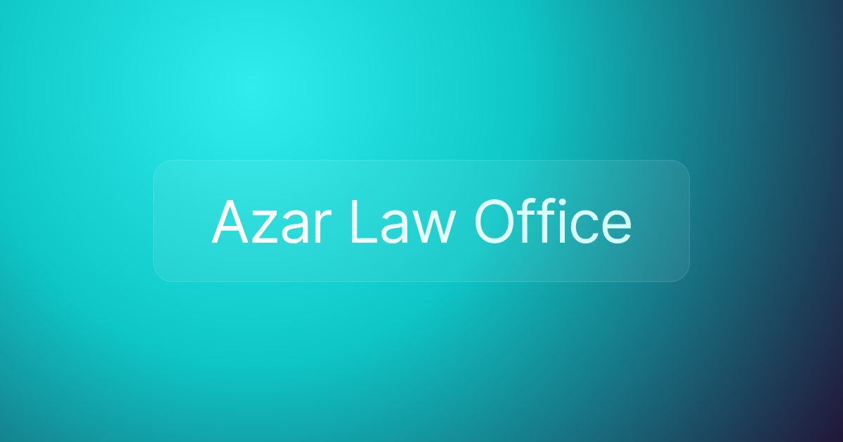 Azar Law Office