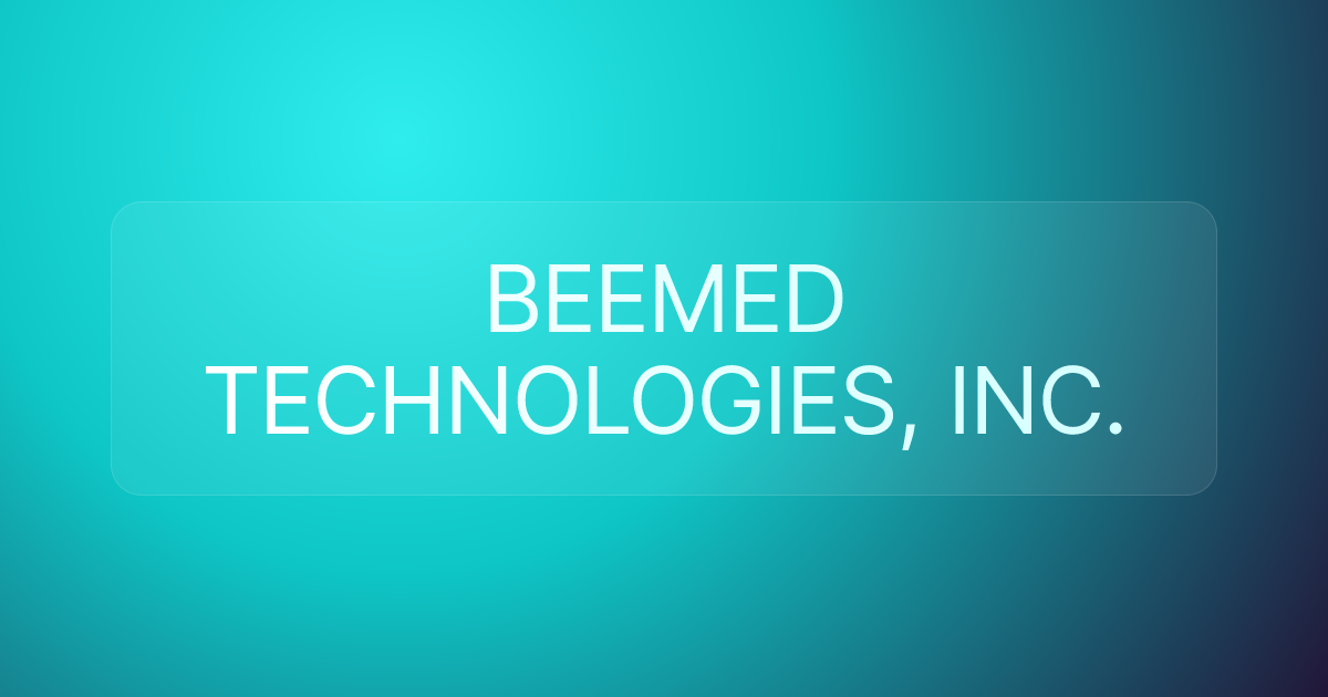 BEEMED TECHNOLOGIES, INC.