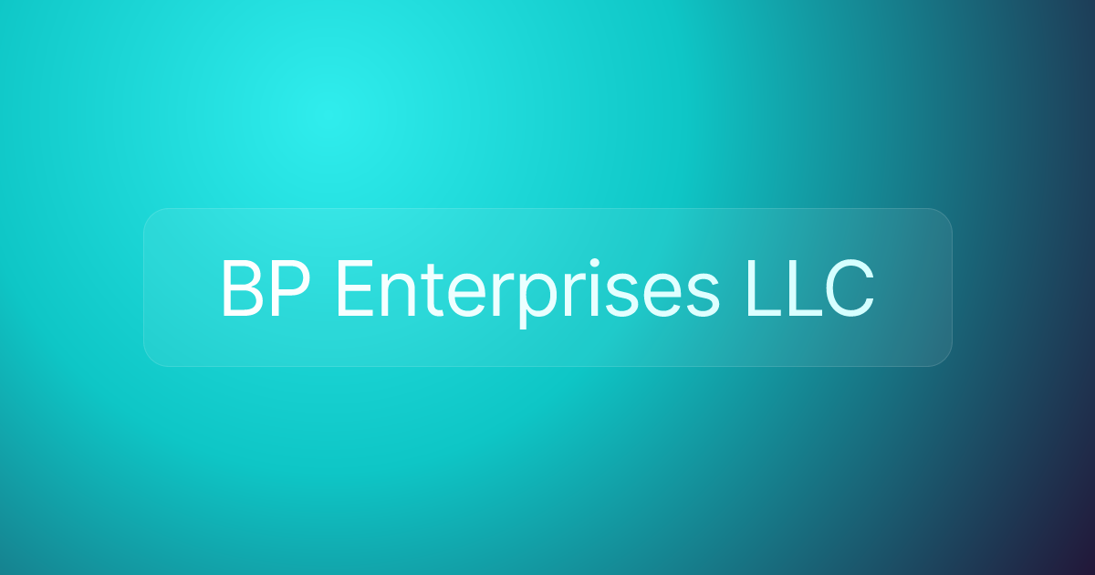 BP Enterprises LLC