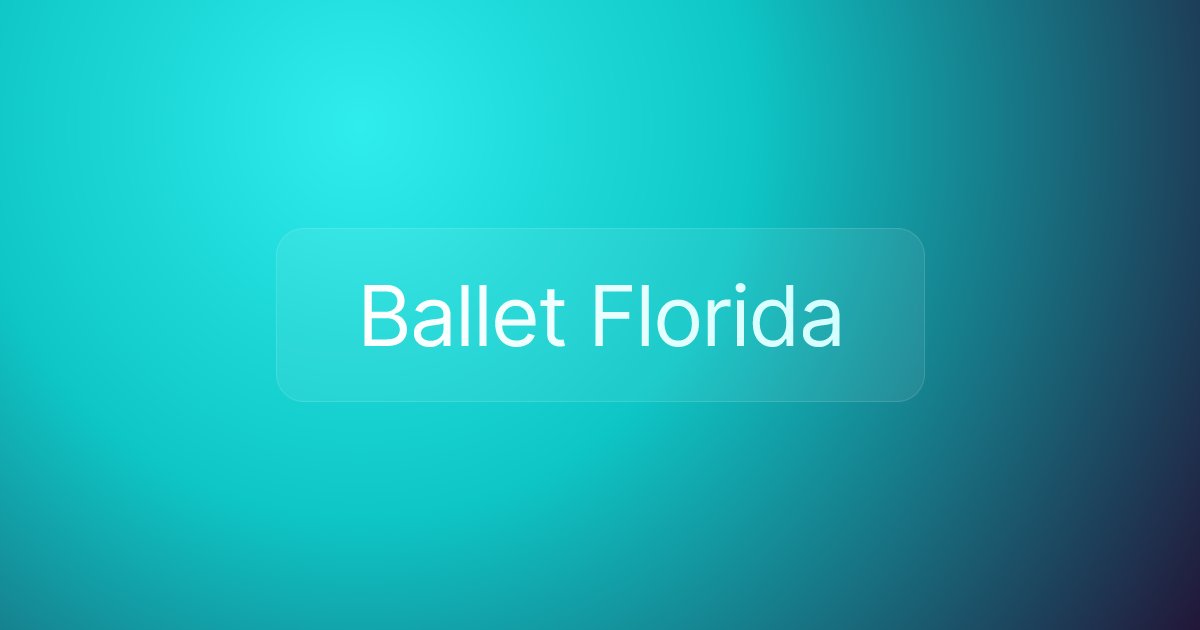 Ballet Florida