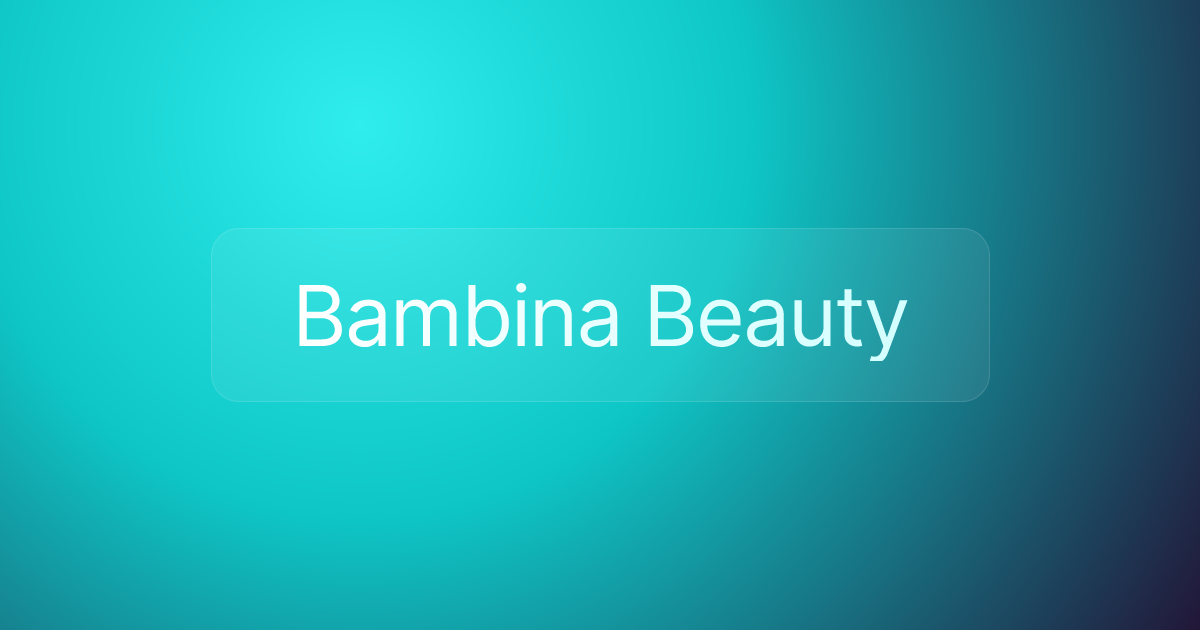 Bambina Beauty