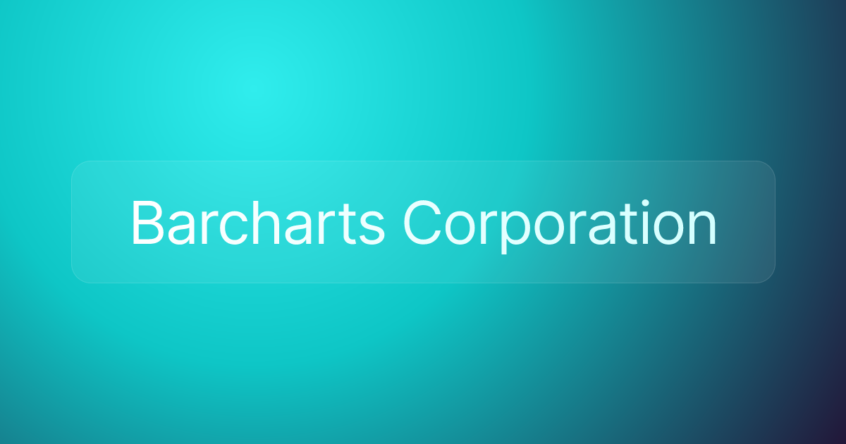 Barcharts Corporation