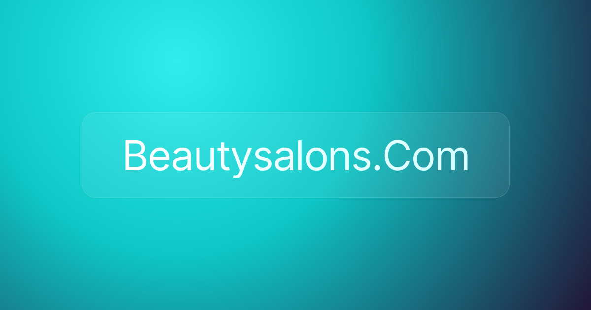 Beautysalons.Com