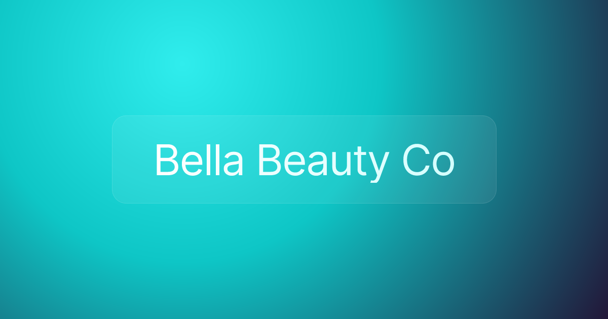 Bella Beauty Co