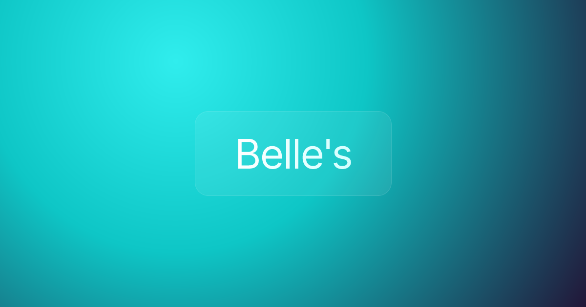 Belle's