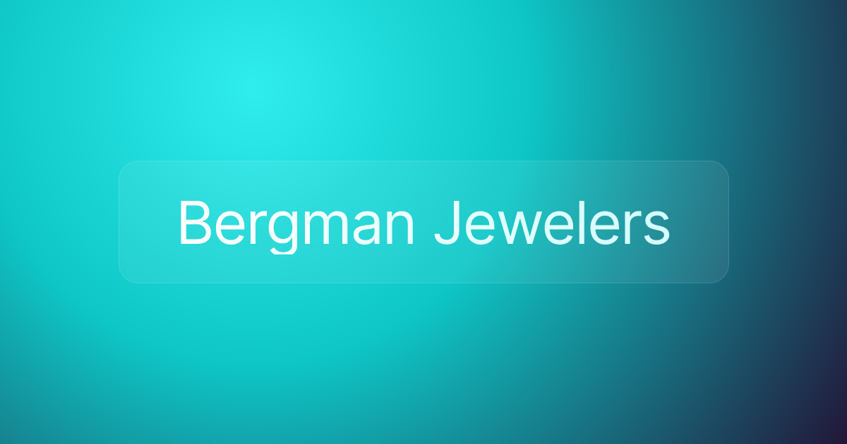 Bergman Jewelers