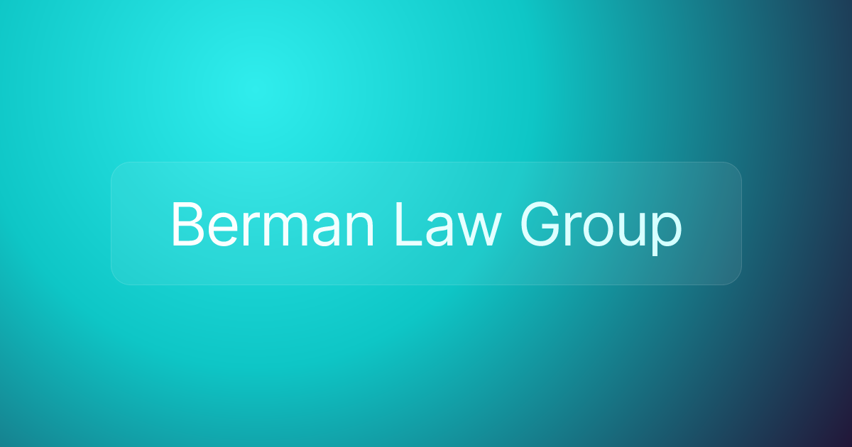 Berman Law Group