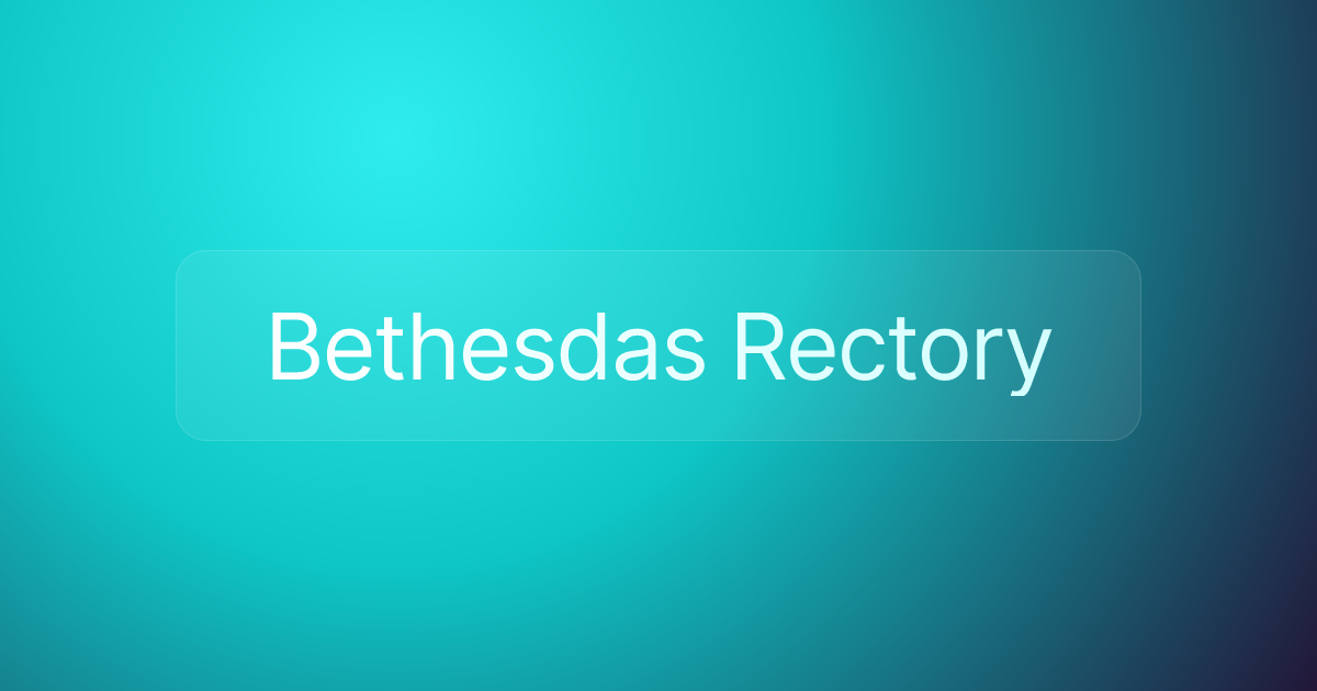 Bethesdas Rectory