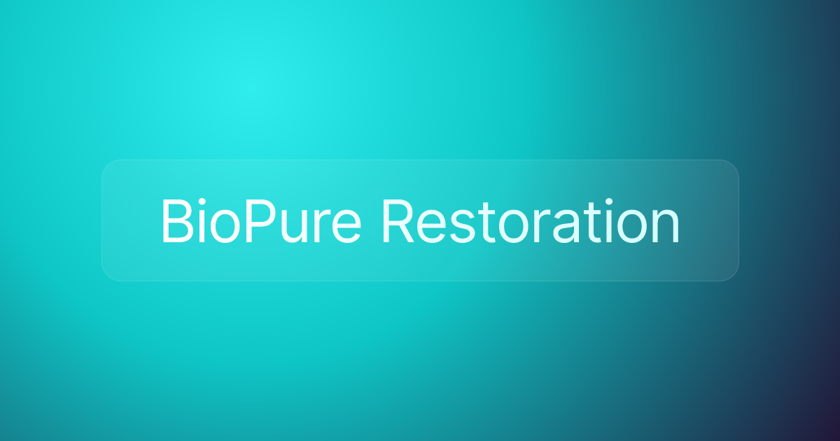 BioPure Restoration