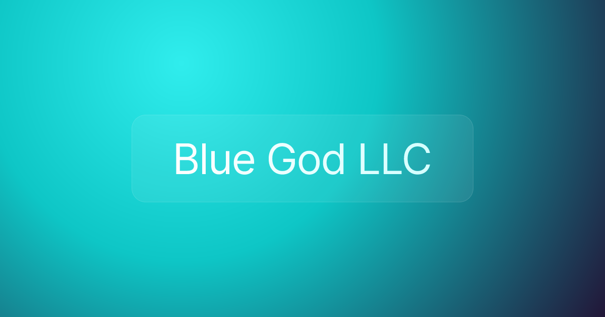Blue God LLC