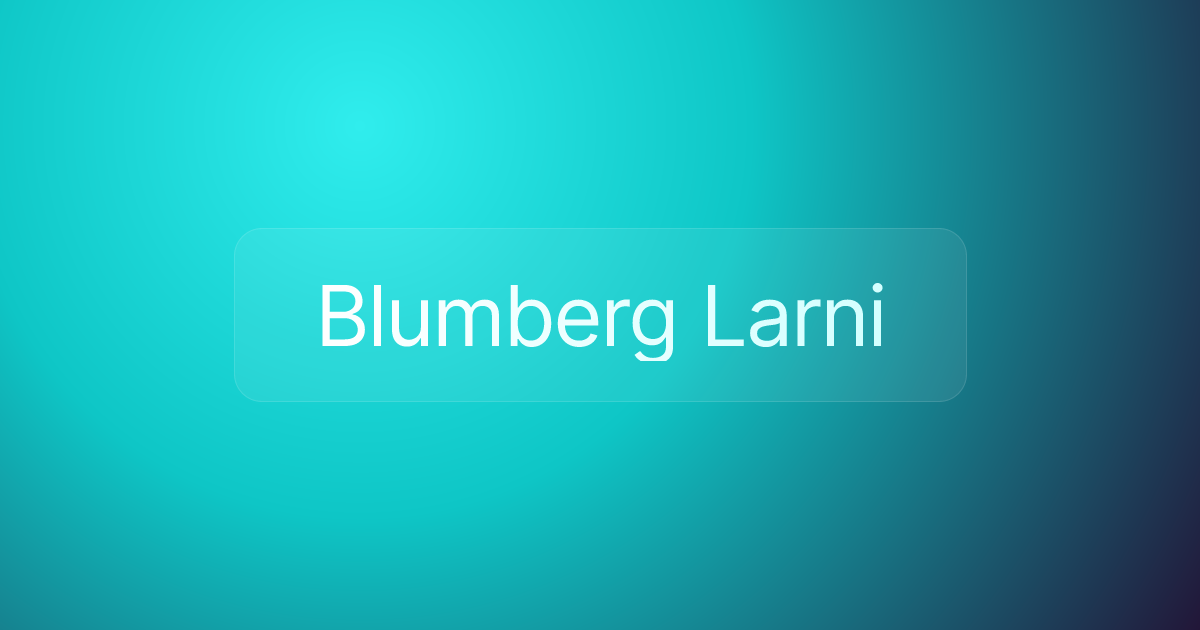 Blumberg Larni