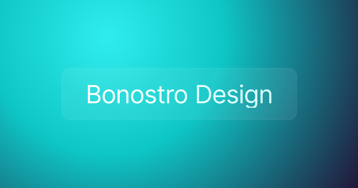 Bonostro Design