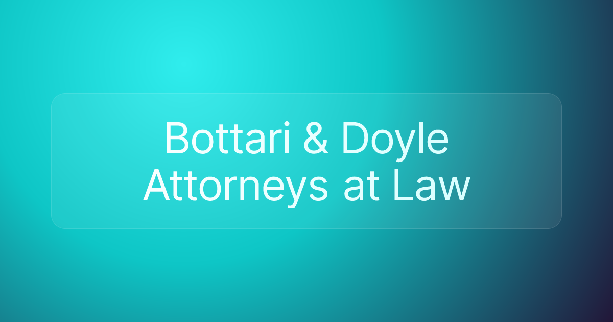 Bottari & Doyle Attorneys at Law