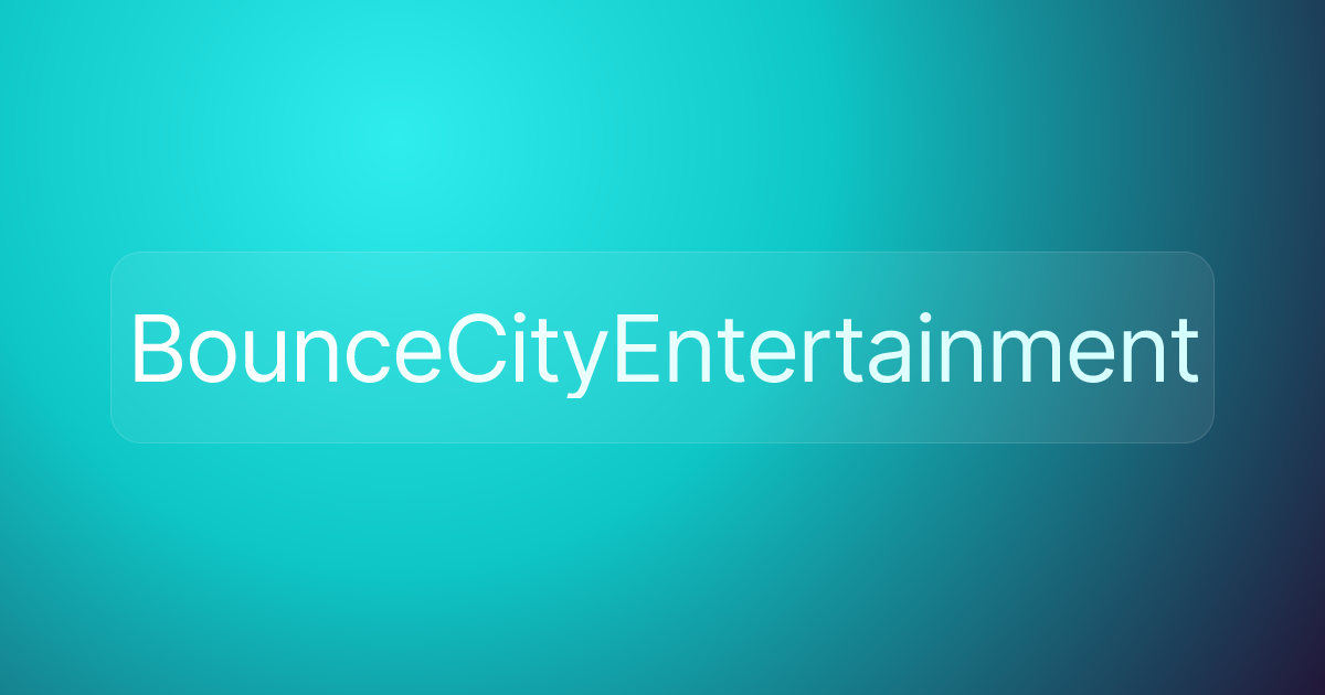 BounceCityEntertainment